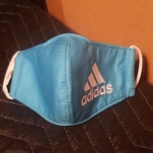 Kids Adidas mask blue